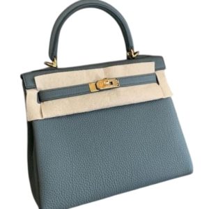 Hermès Kelly  25 Vert Amande 63 Togo K