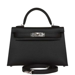 Hermès Kelly HSS & Sellier & Verso 20 Black 89 Epsom 2025 K