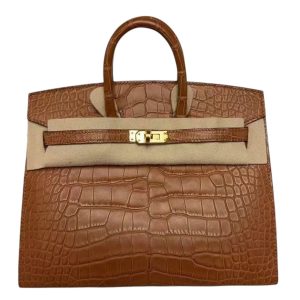 Hermès Birkin  20 Gold 37 Alligator Matt 2023 B