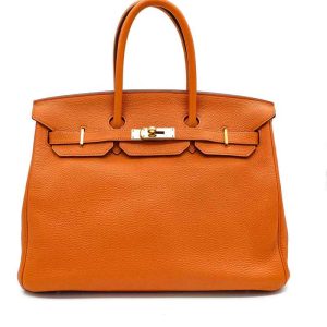 Hermès Birkin  35 Orange H 93 Togo 2014 R