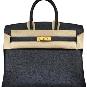 Hermès Birkin  25 Black 89 Togo 2025 K