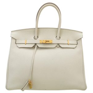 Hermès Birkin  35 Craie  10 Togo 2015 T