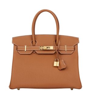 Hermès Birkin  30 Gold 37 Togo 2024 W