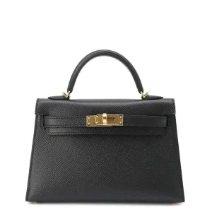 Hermès Kelly Sellier 20 Black 89 Epsom N/A N/A