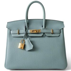 Hermès Birkin  25 Blue Ciel 7G Togo 2020 Y