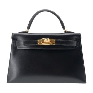 Hermès Kelly  20 Black 89 Box N/A W