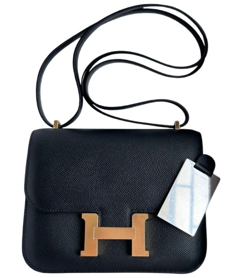 Hermès Constance Elan Black 89 Epsom 2021 B
