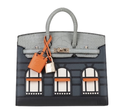 Hermès Birkin Faubourg 20 Black 89, Cement Grey 0V, Chalk 10, Gris Misty H0, Orange H 93 Alligator Matt, Epsom, Madame, Swift, Sombrero 2025 K