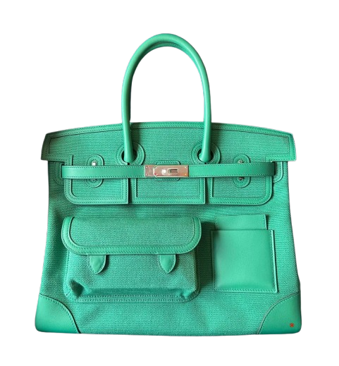 Hermès Birkin Anate 35 Black 89 Evergrain 2025 W