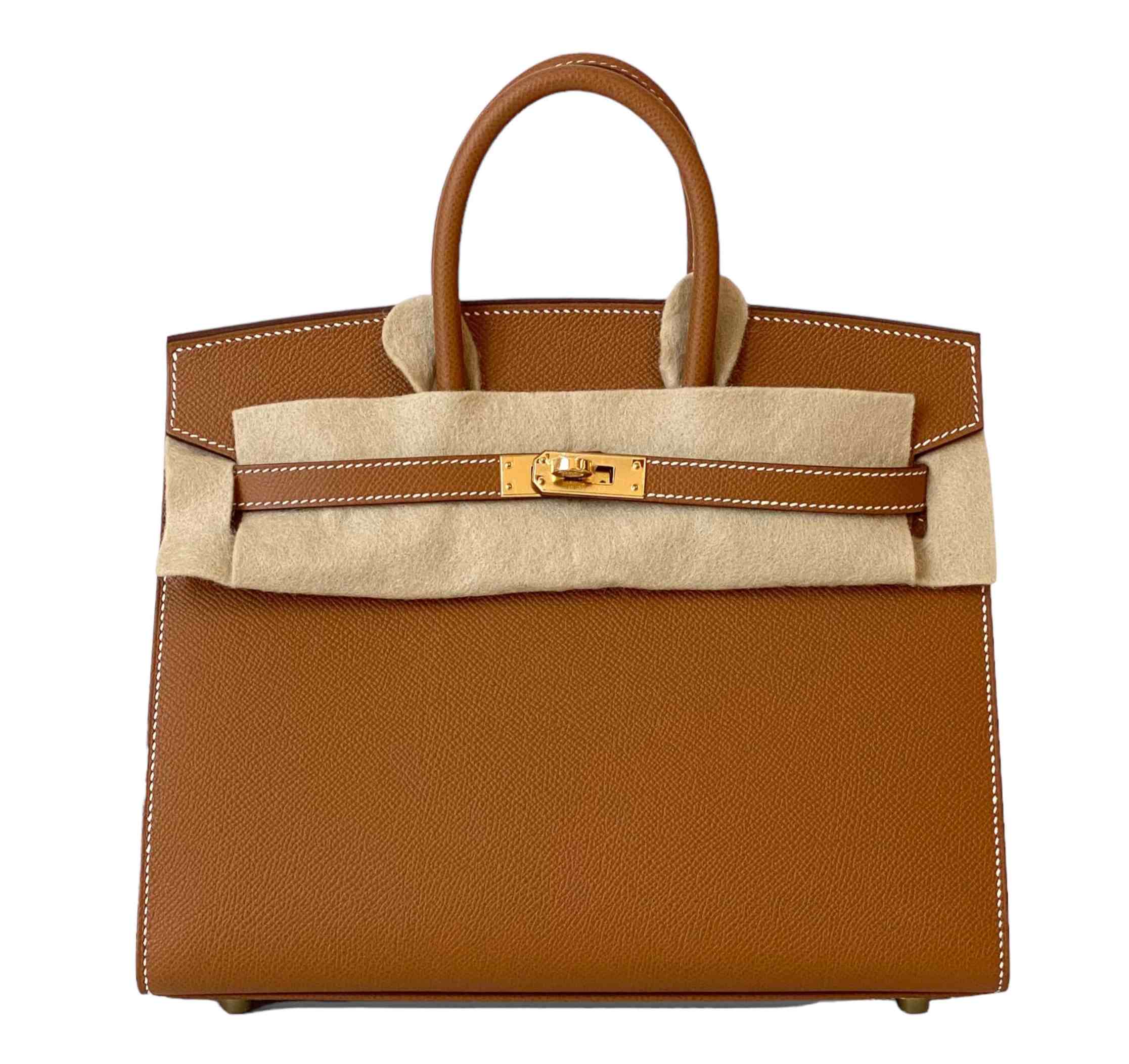 Hermès Birkin Sellier 25 Gold 37 Epsom 2020 Y