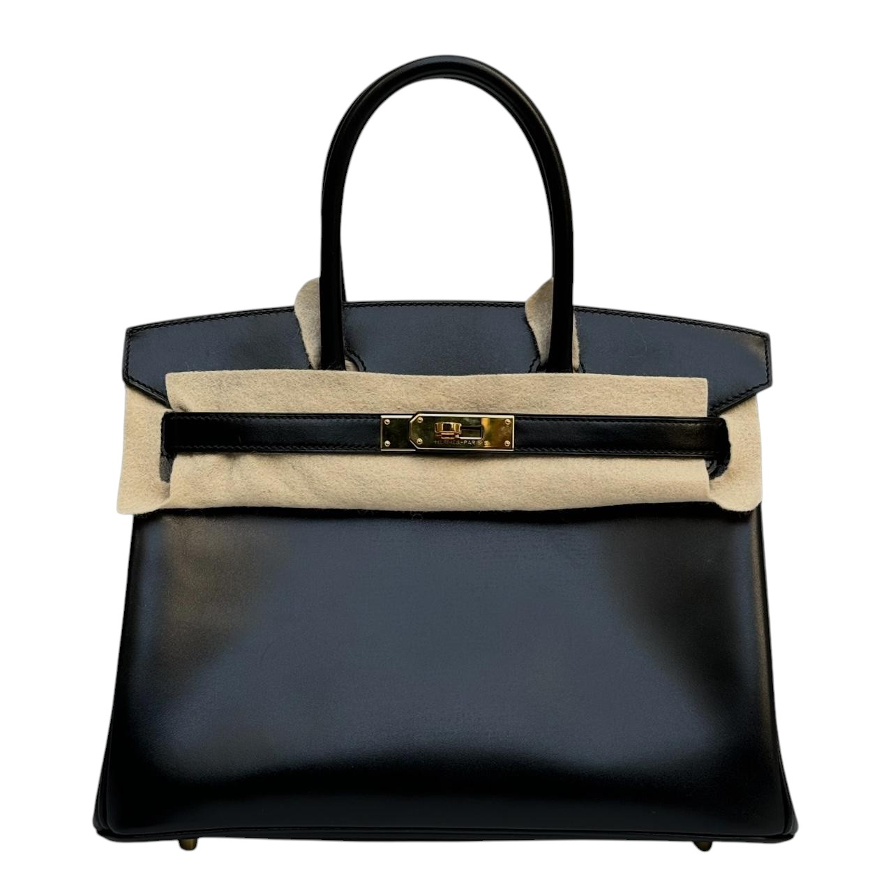 Hermès Birkin  30 Black 89 Box 2019 D