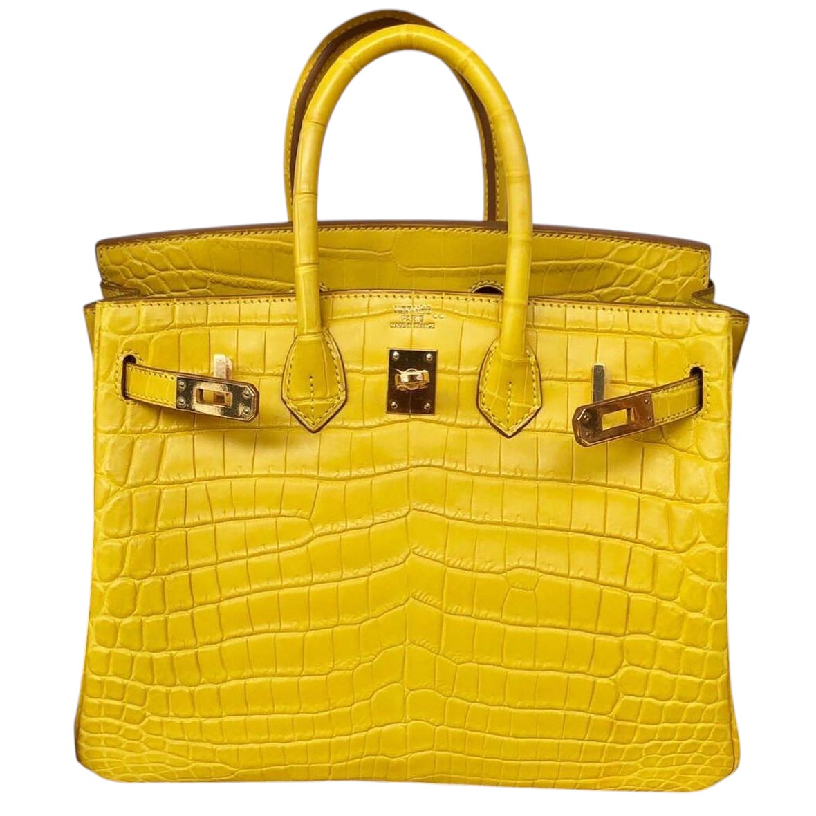 Hermès Birkin  25 Mimosa M9 Alligator Matt 2022 U