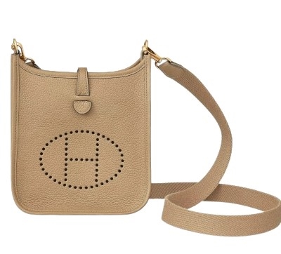 Hermès Evelyne  Mini Trench S2 Clemence 2025 K